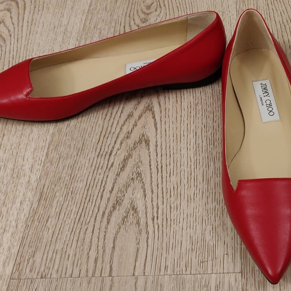 ORIGINAL Jimmy Choo Ballet Flats, NEVER WORN - Picture 3 of 15